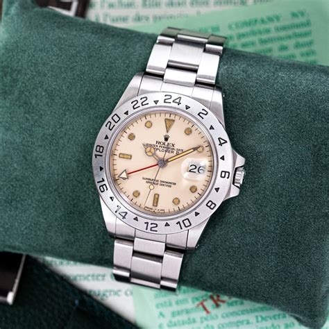 rolex 16550 cream dial value|rolex 16550 for sale.